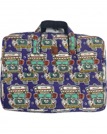 truck print laptop bag