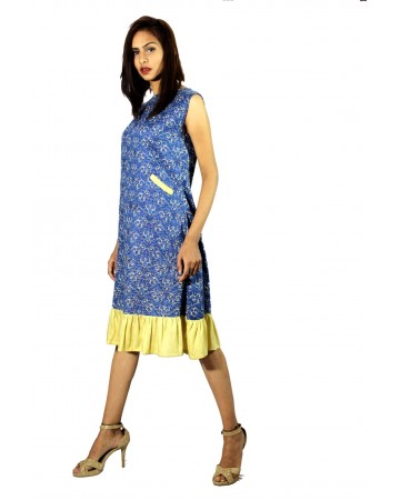 A- Line kurti dress